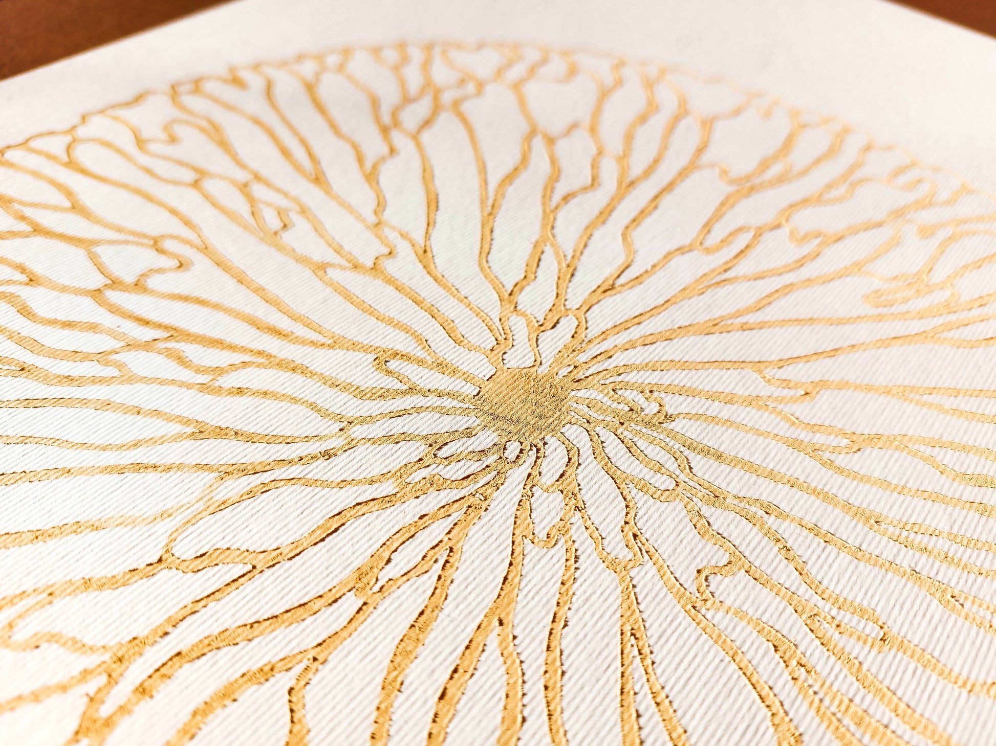 Gallery wall set of 2 Beige minimalist abstract circle flower Autumn wall art Linocut print for Nature lover gift UNFRAMED / Lino print, Linogravure, Fall wall art, Tree rings wall art, Original artwork, nature lover gift, new home gift, farmhouse gift, farm kitchen art, living room wall decor, bedroom decor, printmaking art, handmade art