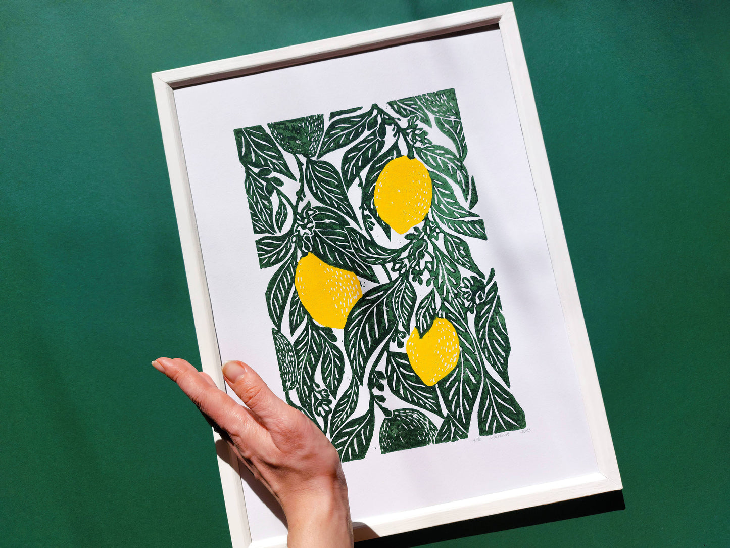 Gallery wall set of 6 linocut print Oranges Lemon Pumpkin Apples Chili papper Pear botanical fruit and vegetables for modern kitchen wall art or Nature lover gift UNFRAMED / original artwork, handmade art, printmaking, lino print, linogravure, farm kitchen art, living room decor, dining room wall art, bedroom art, new home gift, farmhouse gift, floral wall art