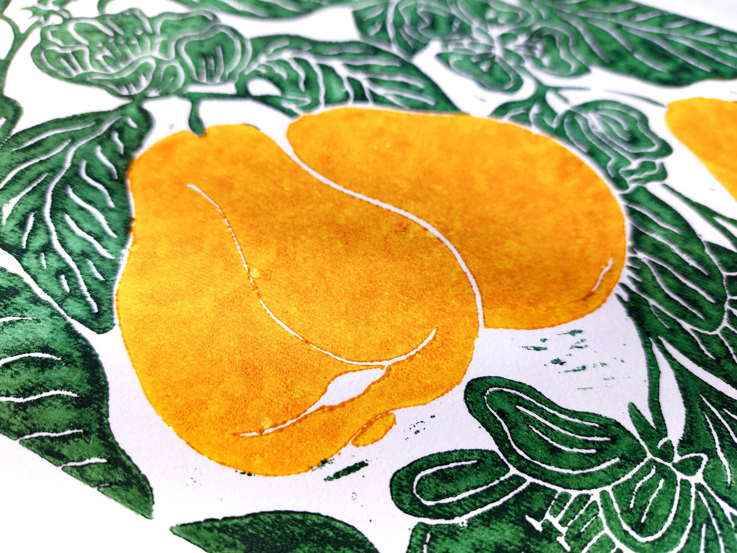 Gallery wall set of 6 linocut print Oranges Lemon Pumpkin Apples Chili papper Pear botanical fruit and vegetables for modern kitchen wall art or Nature lover gift UNFRAMED / original artwork, handmade art, printmaking, lino print, linogravure, farm kitchen art, living room decor, dining room wall art, bedroom art, new home gift, farmhouse gift, floral wall art