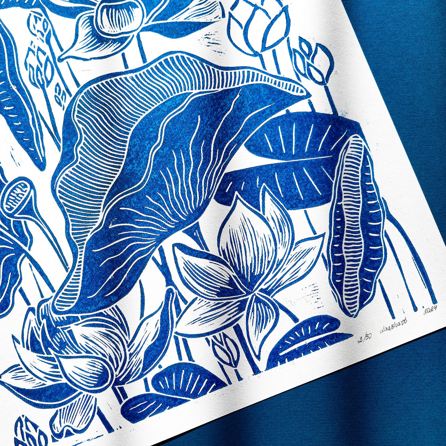 Blue lotus flower Linocut print Wall hanging art decor for Nature lover gift Farmhouse wall decor, farm kitchen wall art, farm decor, easter gift, dorm room decor, diy gift, Dining Room Decor, daughter in law gift, cottagecore wall art, Botanical wall art, bookshelf decor, Bedroom wall art, aunt gift, Aesthetic wall art, office wall decor
lino print, linogravure, printmaking, relief print, block print, original artwork