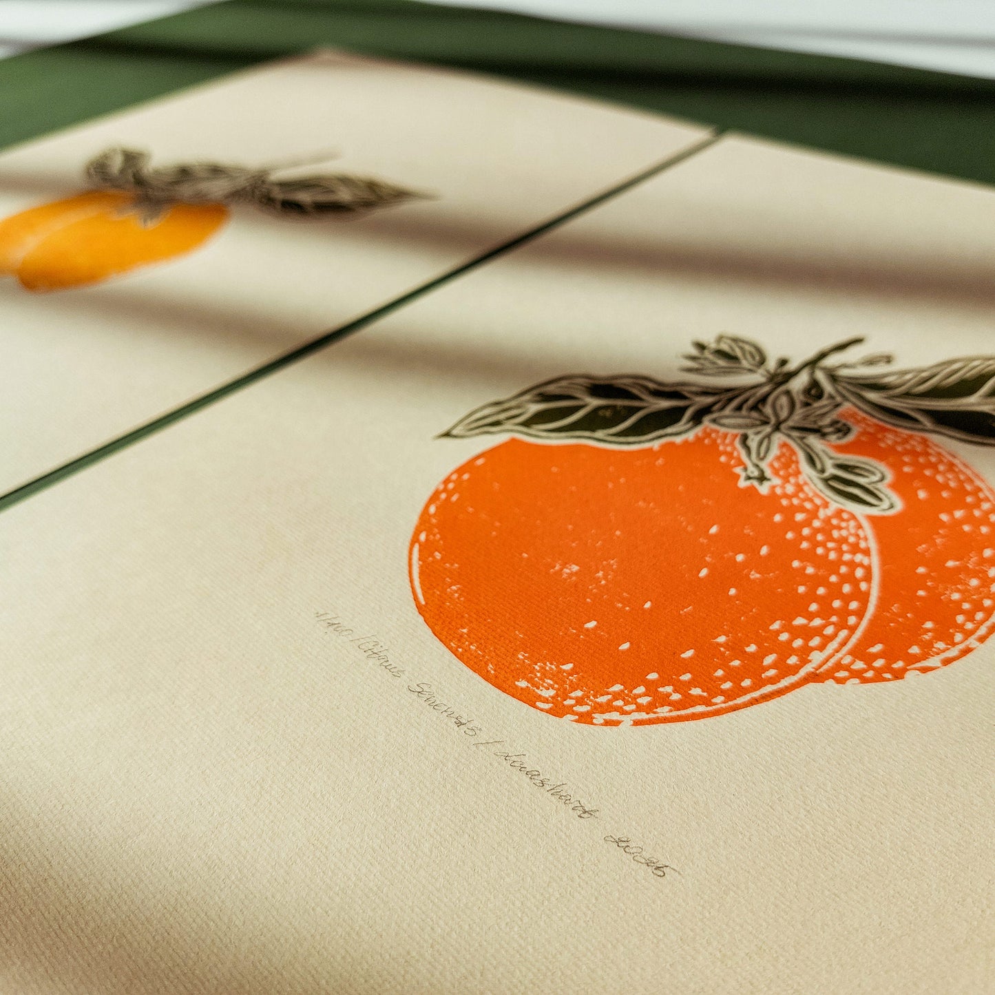 Gallery wall set of 2 Vintage lemon and orange fruits linocut print for Kitchen art decor office wall decor, nurse gift, niece gift from aunt, new mom gift, new job gift, New home gift, new grandma gift, new apartment housewarming gift, new apartment gift, nature wall ar, nature print, Nature original art, nature lover gift, mothers day gift ideas, mothers day gift from daughter, mothers day gift, mother in law gift, mom birthday gift, Modern kitchen art, long distance gift, living room wall art minimalist