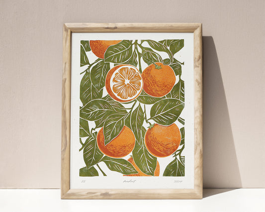 Printable linocut fruits prints Sage green oranges wall art Relief vintage texture Cottagecore decor Digital downloadable kitchen poster Living room wall art Nature lover gift fruit prints lino foraged texture kitchen Bedroom linogravure poster apartment  Relief vintage prints  maximalist large instant download farm rustic farmhouse Housewarming New first home gift