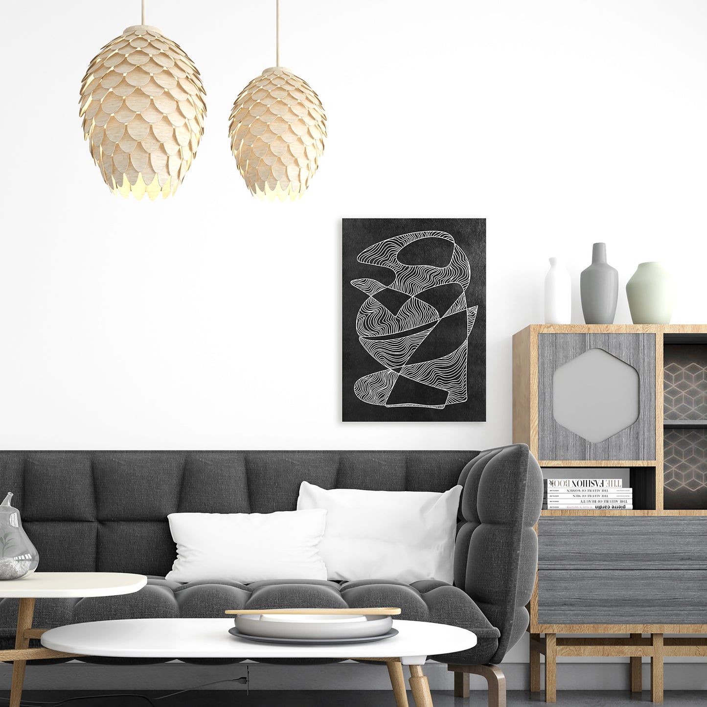 geometric abstract contemporary lines black and white curvy line drawing printable wall art statement living room modern home decor gift for him ideas digital poster man cave garage instant download minimalist prints relaxing graphite Staircase mid century modern little treat gift master bedroom scandinavian home office treat yourself nordic meditation soft minimalist scandi therapist self gift bathroom dorm laundry mom mother grandmother above bed new home housewarming shelf sister hallway