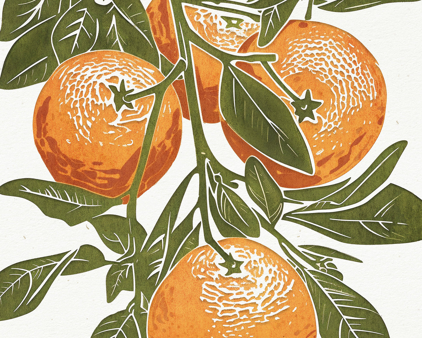 Printable linocut fruits prints Vintage sage green oranges Gallery wall set of 2 Relief wall art decor Digital modern kitchen food poster Living room wall art Nature lover gift fruit prints lino Cottagecore decor downloadable instant download kitchen Bedroom doorm entryway farm farmhouse rustic modern branch foraged food