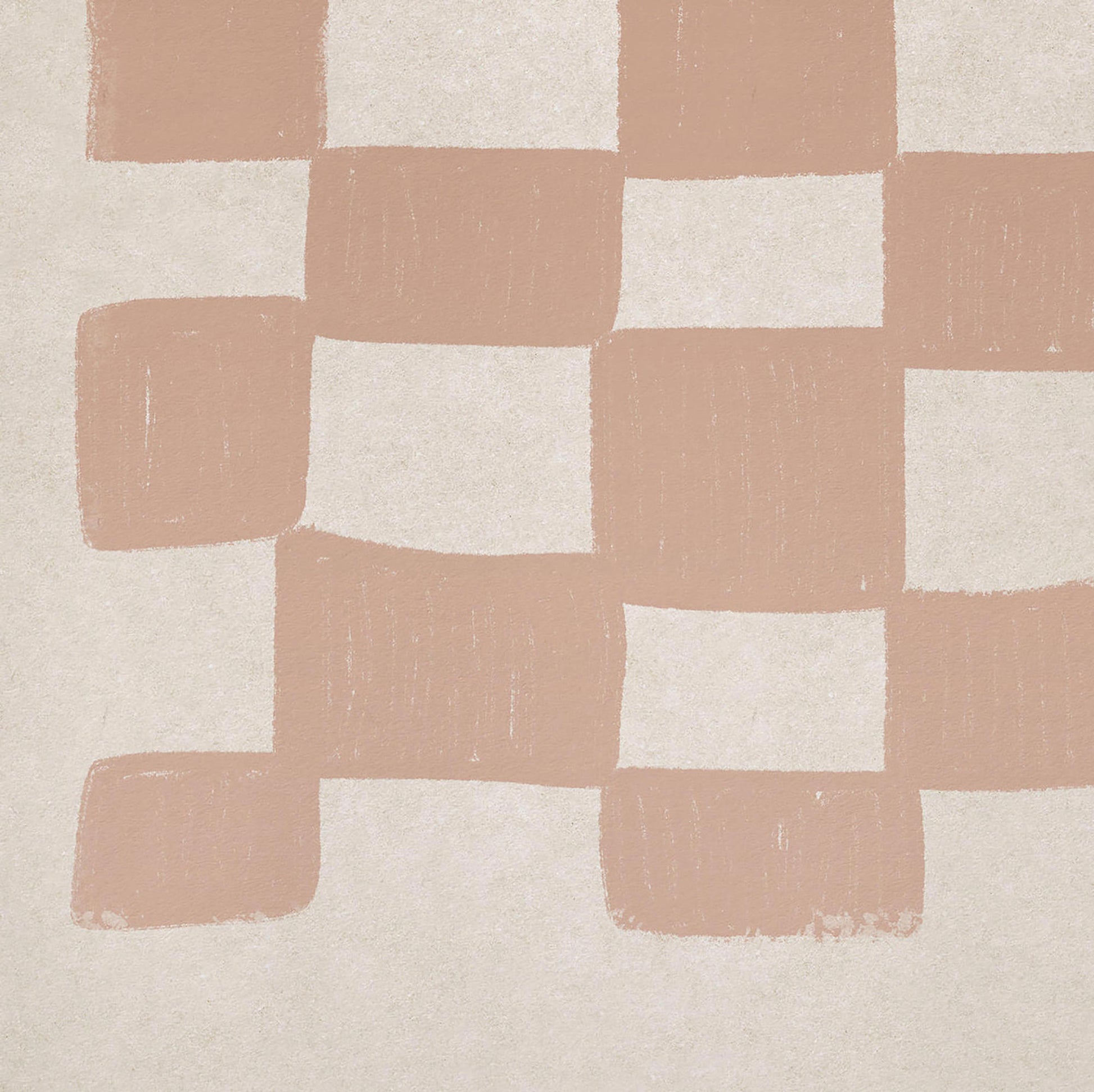 Neutral Boho Checkered Printable Wall Art Aesthetic Large Prints Entryway Living Room Contemporary Decor Mid Century Modern Digital Poster bohemian