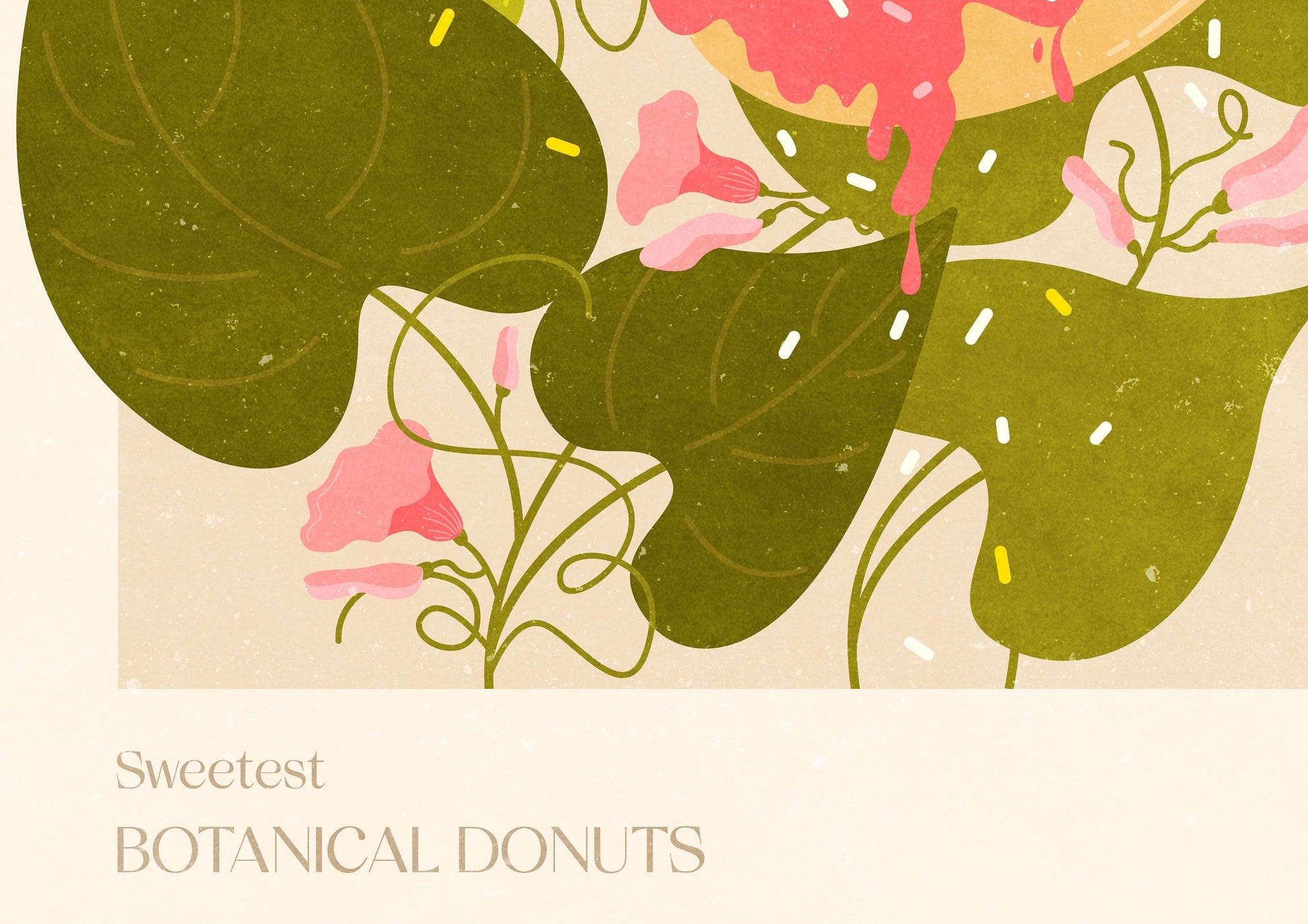 Sweetest botanical donuts