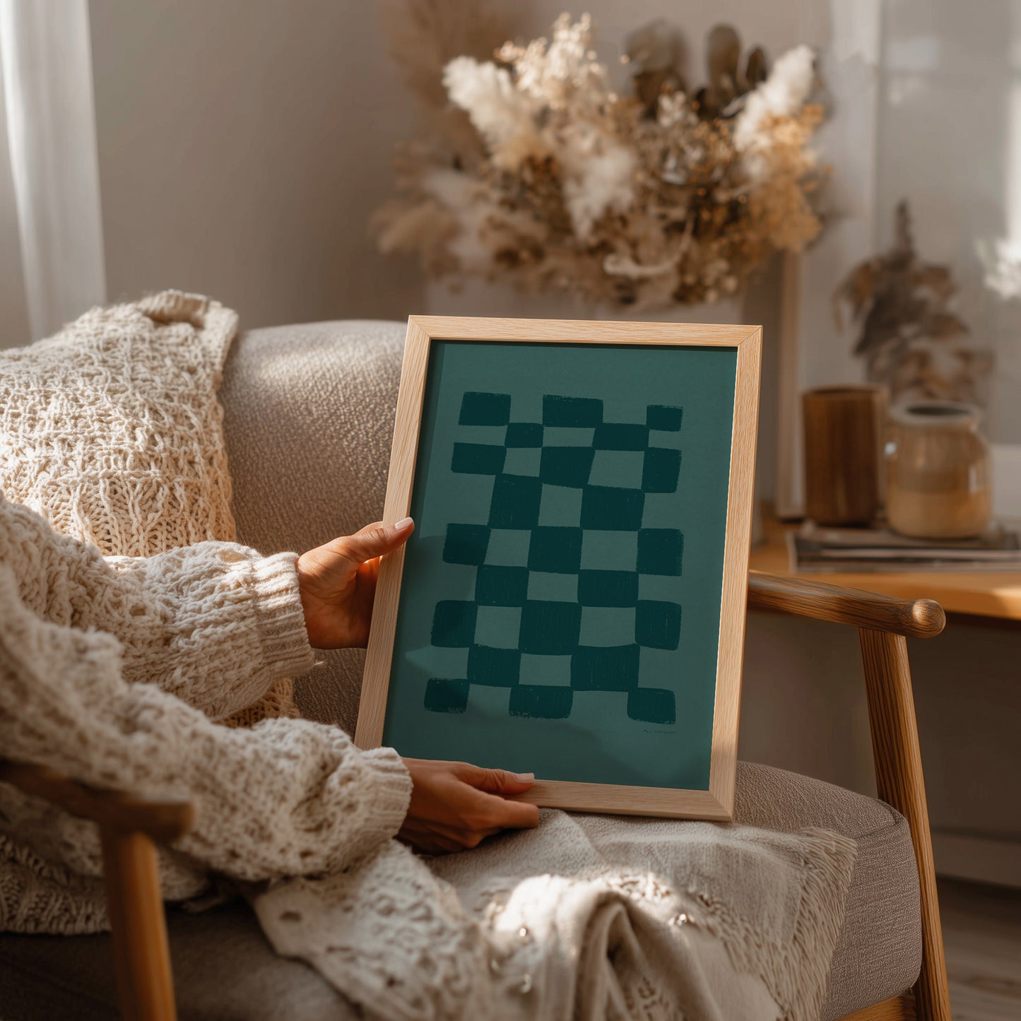 boho checkered printable wall art trendy transformative teal 2026 color of year abstract living room contemporary man cave decor mid century modern digital poster downloadable home office bathroom aesthetic soft minimalist minimal organic shape self gift Scandinavian Wabi Sabi Boho kitchen girlfriend instant download geometric hanging shabby chic moody dorm men's abstraction hostess mom mother female grandmother above bed housewarming shelf heirloom sister boho bohemian godmother grandmother