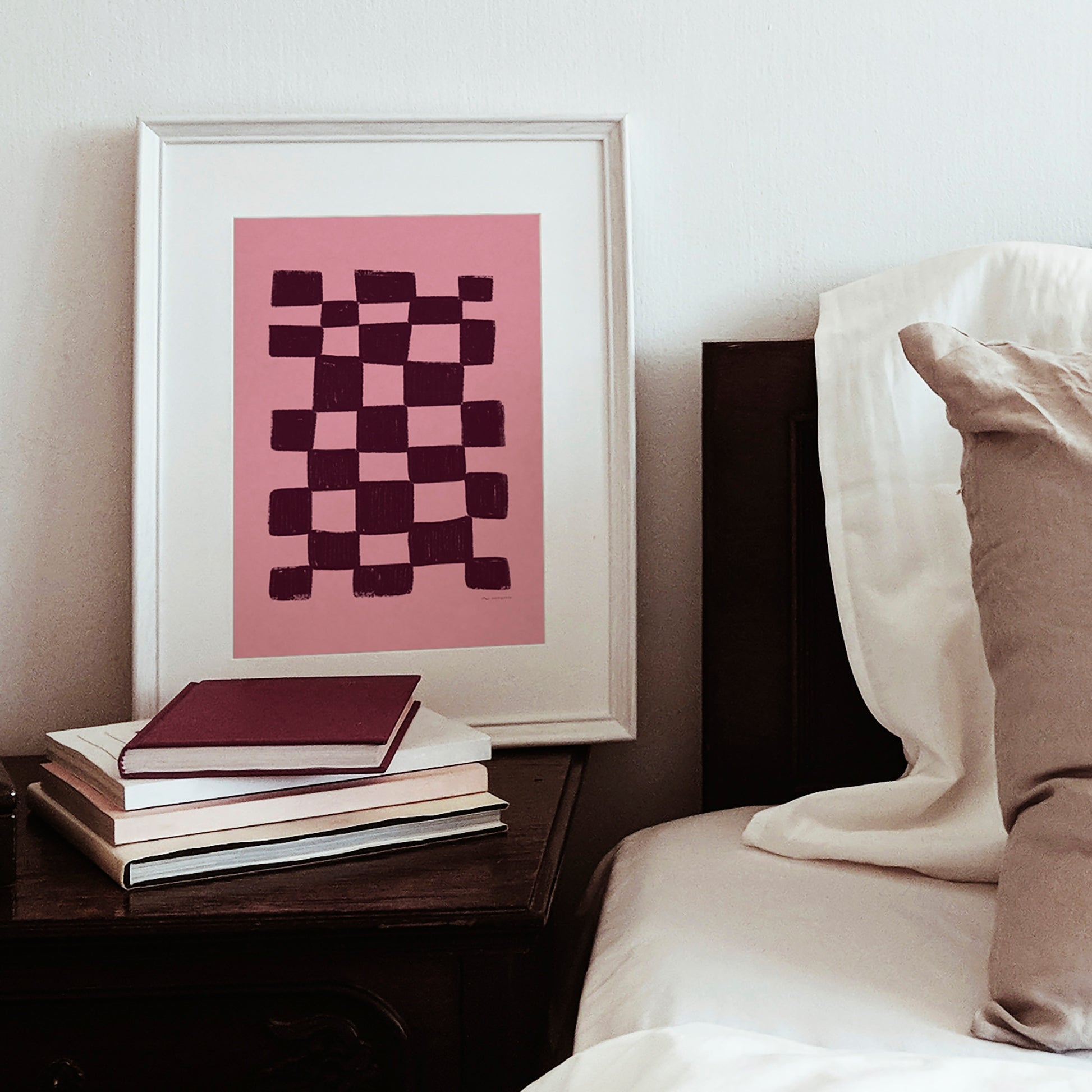 Burgundy Pink Checkered Printable Wall Art Trendy Large Prints Living Contemporary Decor Mid Century Modern Preppy Room Decor Digital Poster girly wine femine bedroom entryway hallway 
 digital download, digital product, downloadable art, monotype prints, wall hanging, unique wall art, contemporary art, relief textured, abstract art prints, minimalist wall art, large wall art, moody wall art, trendy wall art, aesthetic wall art, bedroom wall decor, modern kitchen art, dining room decor, bathroom