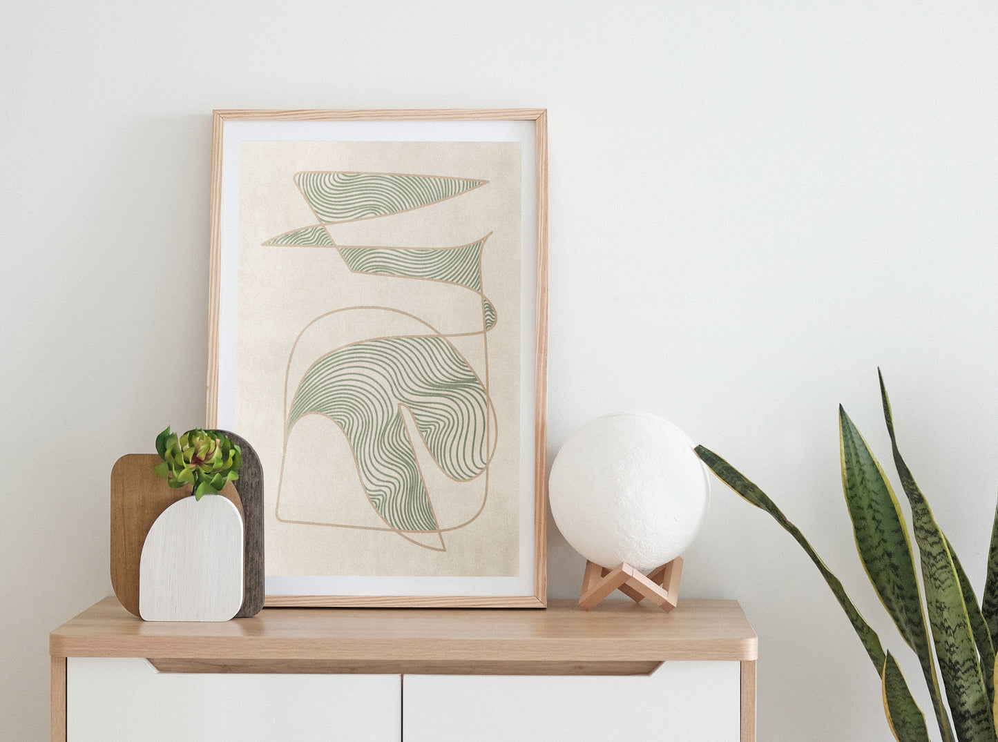 Digital download Extra large wall art Oversize Gallery wall Mid century poster Minimalist poster Geometric abstract Abstract line art Printable wall art Neutral poster Trendy art Living room decor Beige contemporary