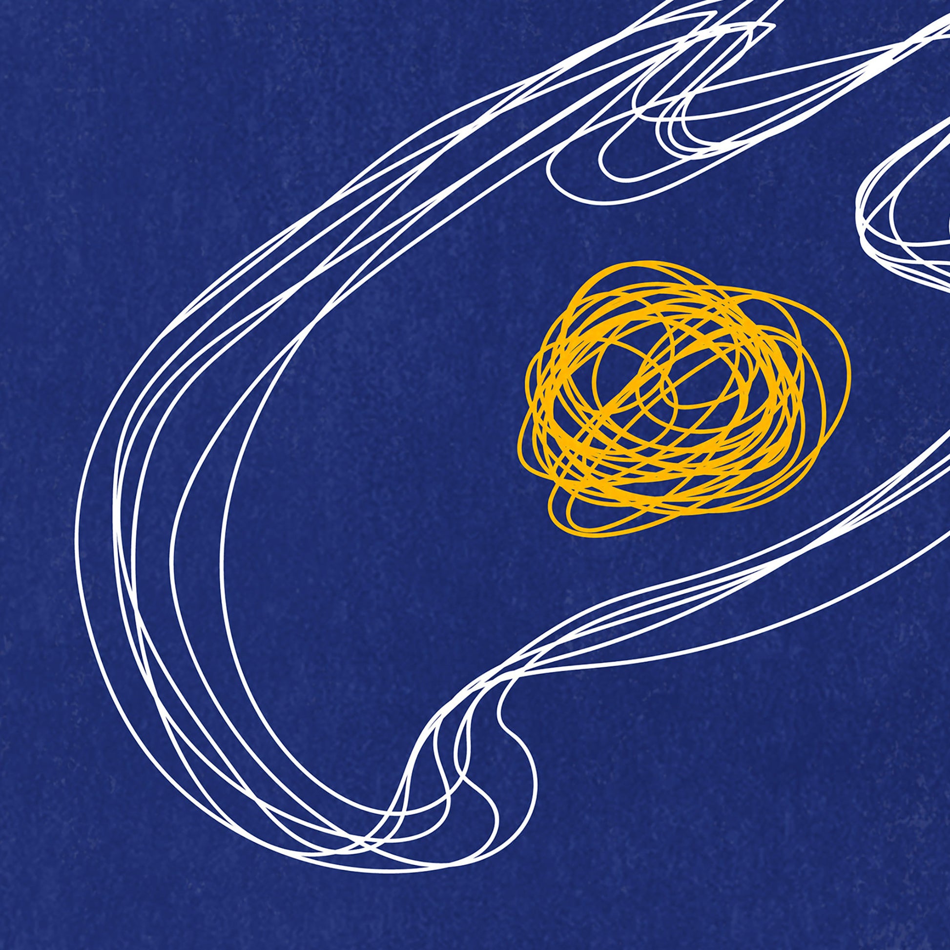 Navy blue abstract lines eggs Printable wall art poster printable