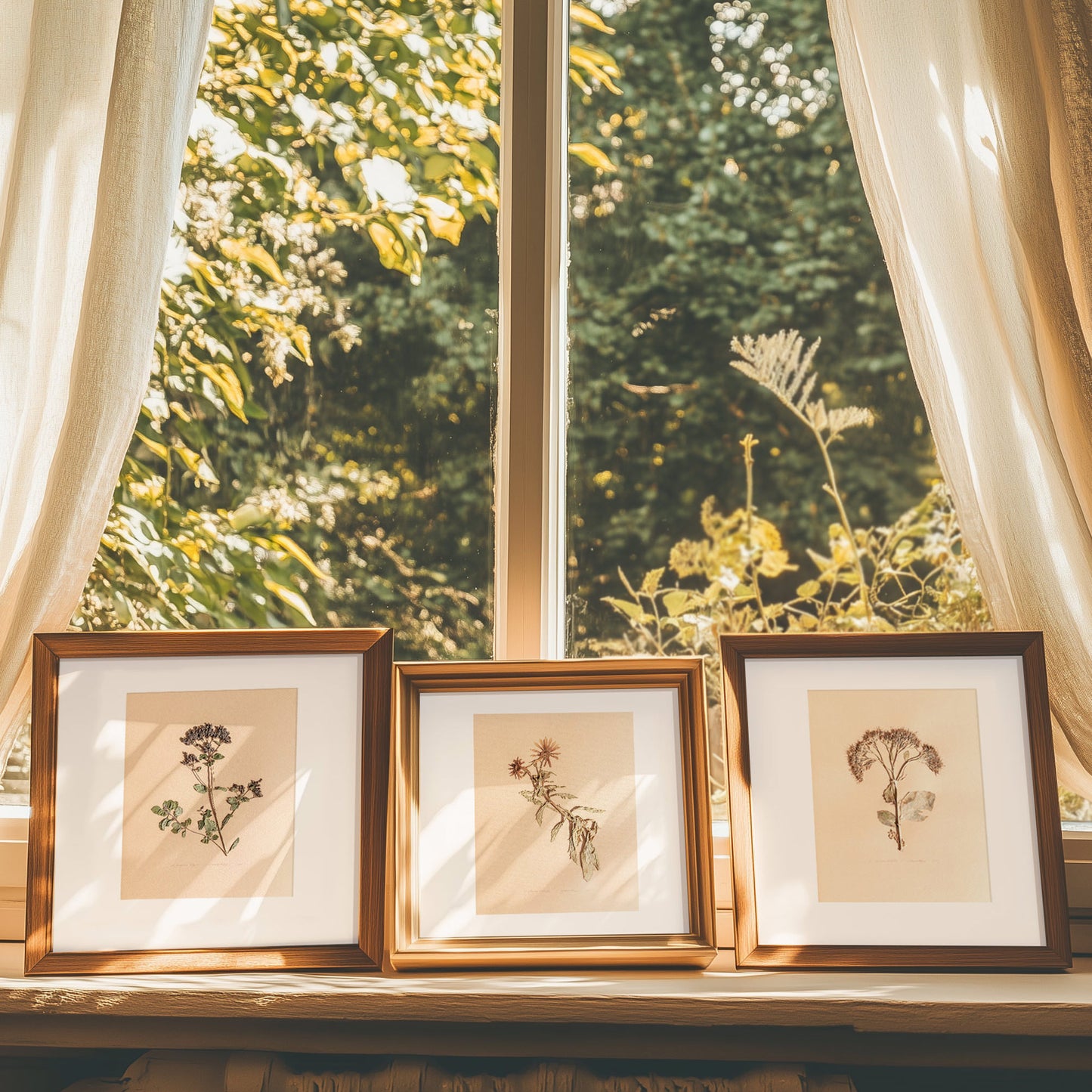 Gallery wall set of 3 piece Calendula Origan garden dried flowers and plants Original artworks decor niece gift from aunt, new mom gift, new job gift, New home gift, new grandma gift, new apartment housewarming gift, new apartment gift, nature wall art, Nature original art, nature lover gift, mothers day gift ideas, mothers day gift from daughter, mothers day gift, mother in law gift, mom birthday gift, Modern kitchen art, long distance gift, living room wall art minimalist