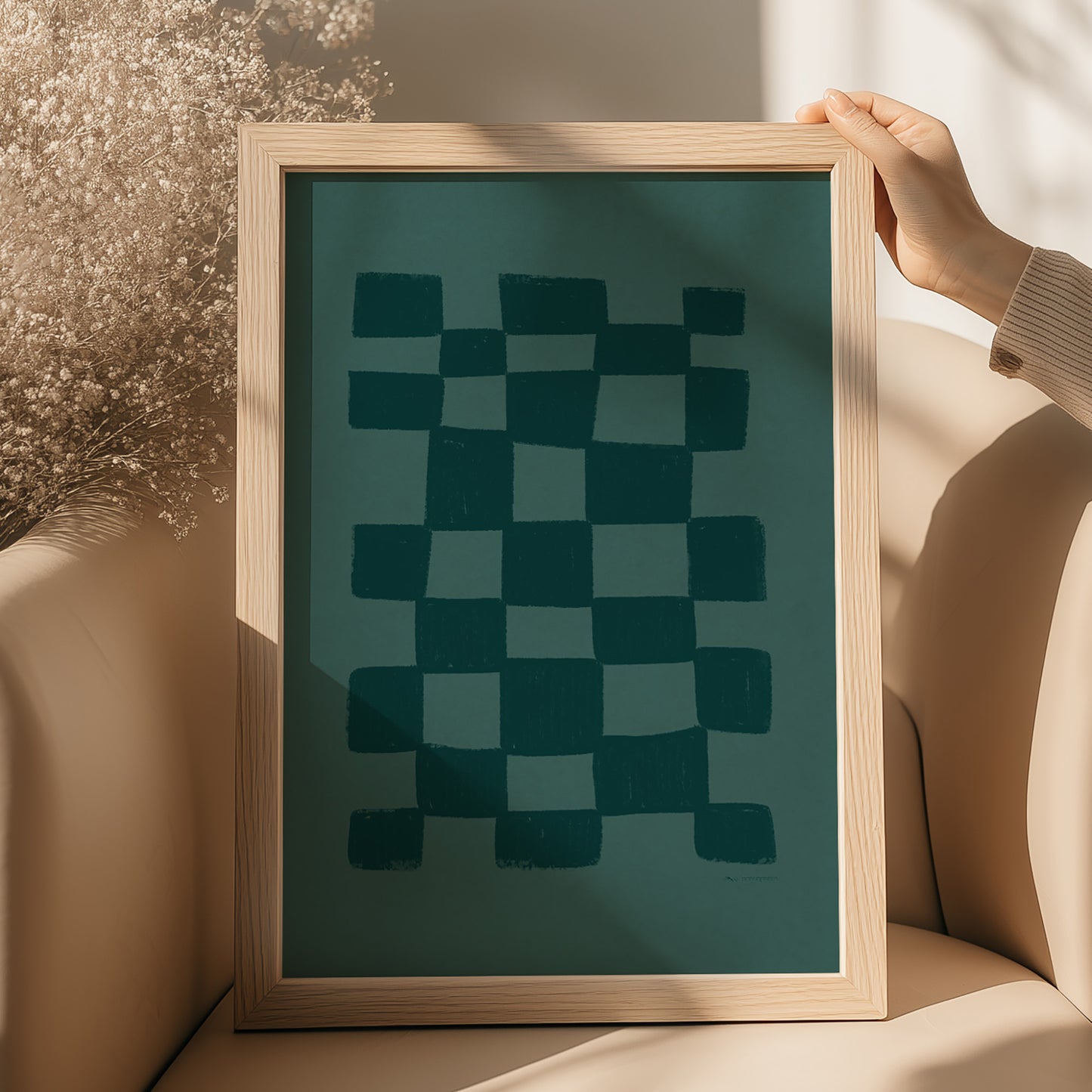 boho checkered printable wall art trendy transformative teal 2026 color of year abstract living room contemporary man cave decor mid century modern digital poster downloadable home office bathroom aesthetic soft minimalist minimal organic shape self gift Scandinavian Wabi Sabi Boho kitchen girlfriend instant download geometric hanging shabby chic moody dorm men's abstraction hostess mom mother female grandmother above bed housewarming shelf heirloom sister boho bohemian godmother grandmother