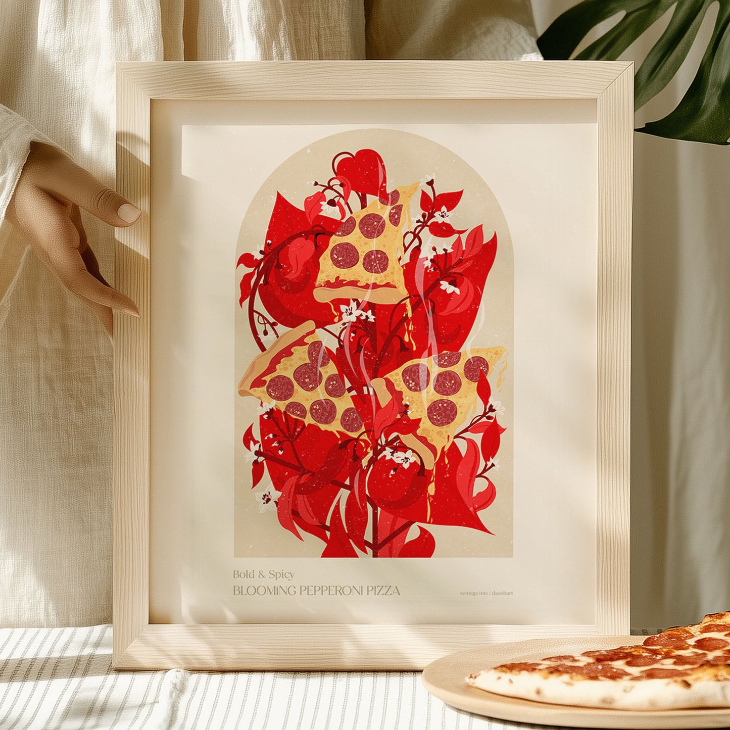 Maximalist Pepperoni Pizza Blooming Chili Pepper Plant Printable Wall Art Botanical Prints Modern Kitchen Decor Fast Food Digital Poster bold and spicy
teacher appreciation gift, 50th birthday gift for women, grandma gift, new mom gift, grandmother gift, gift for aunt, hostess gift, host gift, aunt gift, godmother gift, godparent gift, godfather gift, mother in law gift, daughter in law gift, sister in law gift, niece gift from aunt, maximalist, new grandma gift, mothers day gift from daughter, mothers