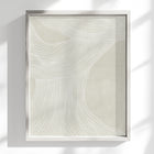 Woman trendy abstract dancer lines Printable poster N2