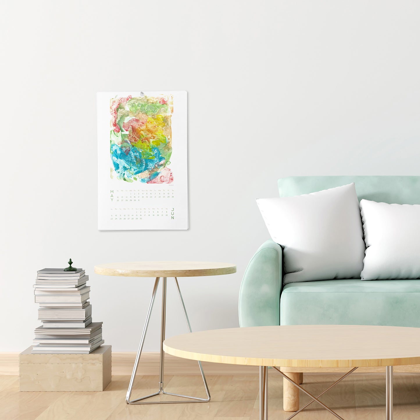 Contemporary Abstract Painting 2026 Printable rainbow monthly Calendar Large 11x17 Seasonal Illustrated Modern Bedroom Wall Decor Xmas Gift INSTANT DOWNLOAD digital 
minimalist wall art, large wall art, moody wall art, trendy wall art, aesthetic wall art, Christmas, bedroom wall decor, modern kitchen art, dining room decor, Thank You Gift, bathroom prints, living room wall art, dorm room decor, laundry room decor, mens room decor, home office decor, man cave room, new home gift, home