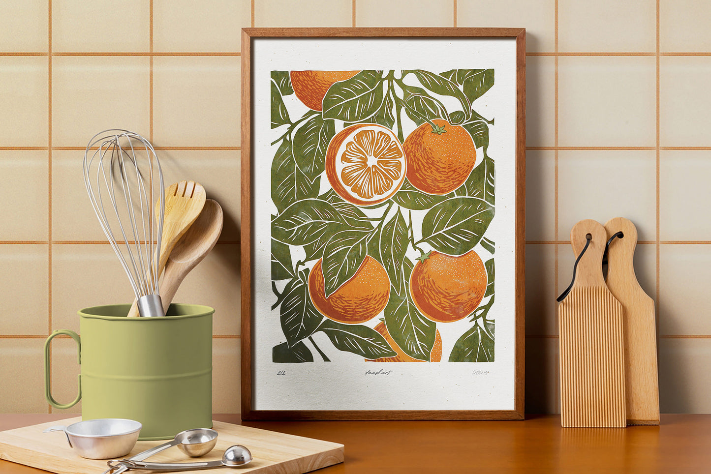 Printable linocut fruits prints Sage green oranges wall art Relief vintage texture Cottagecore decor Digital downloadable kitchen poster Living room wall art Nature lover gift fruit prints lino foraged texture kitchen Bedroom linogravure poster apartment Relief vintage prints maximalist large instant download farm rustic farmhouse Housewarming New first home gift