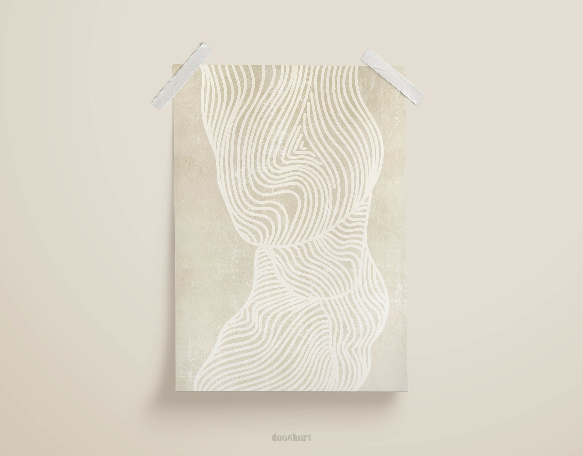 Minimalist poster	Geometric abstract	Printable wall art	Neutral poster	Beige abstract	Lines art	Modern decoration	INSTANT DOWNLOAD	Contemporary art	Mid century modern	Trendy art prints	Vintage poster	Living room wall art