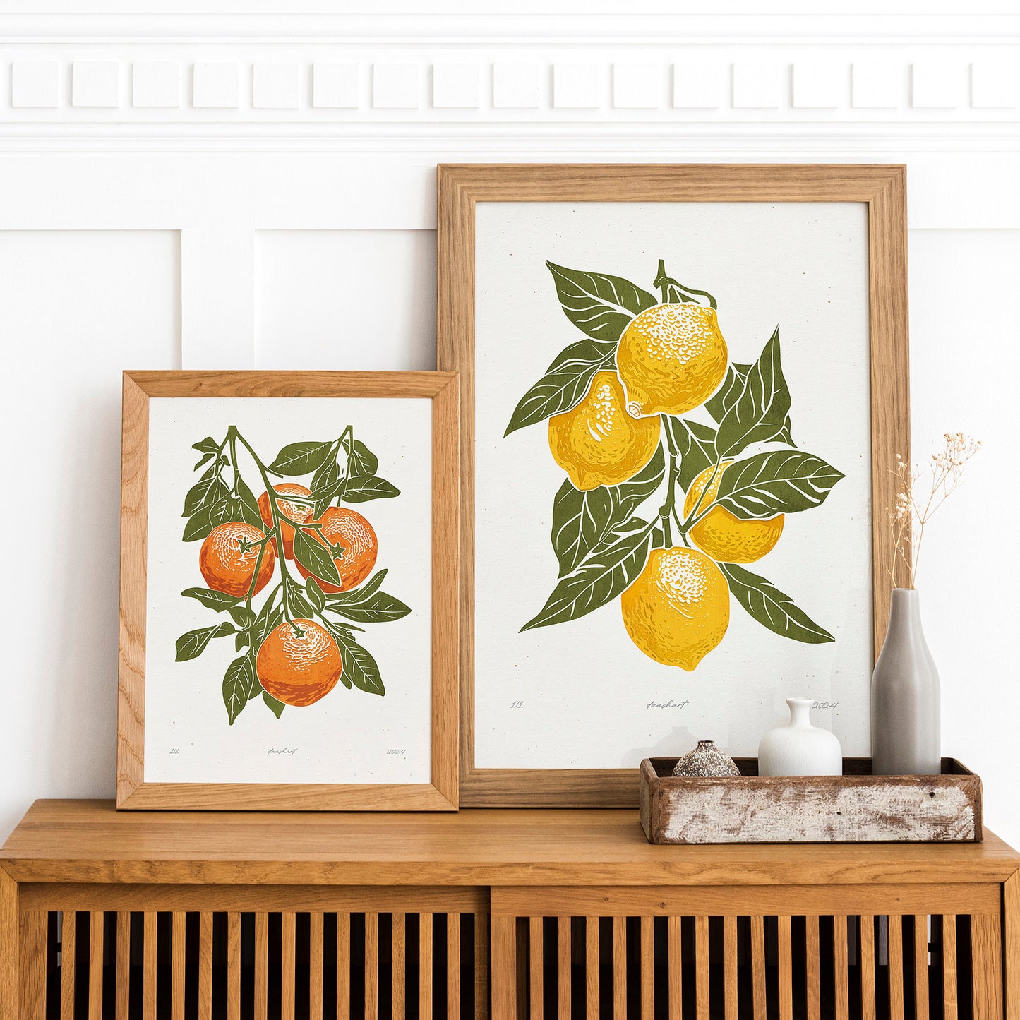 Gallery wall set of 2 Sage green oranges and lemons fruits «Sagren Lemona» Printable linocut wall art posters, printable wall art, digital poster, digital download, digital product, downloadable art, large linocut prints, wall hanging, unique wall art, gallery wall set, antique illustration, mid century modern, illustration art, farmhouse wall decor, floral prints, botanical wall art, rustic wall art, nature wall art, neutral wall art
cottagecore wall art / cottage core, foraged wall art