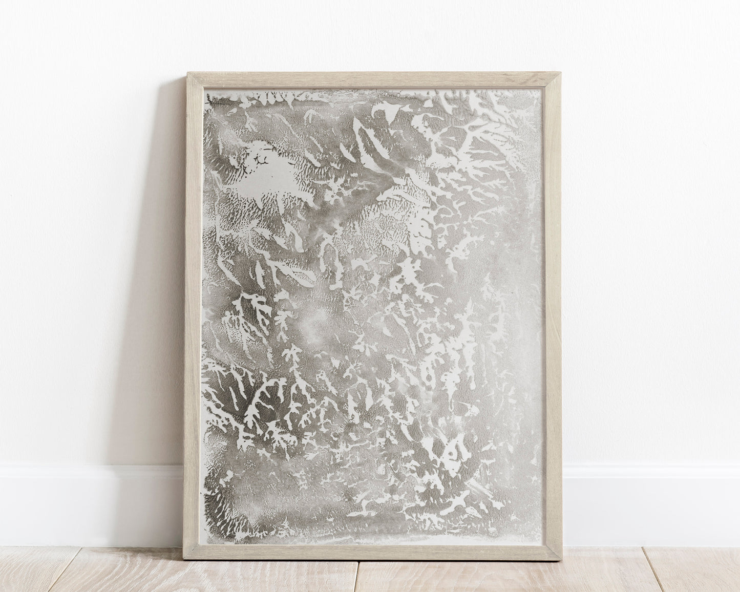 Silver abstract relief Monotype print №3 for New home gift UNFRAMED Housewarming gift modern Living room or bedroom decor Original artwork Classical wall decor textured abstract minimalist unique handmade wall decor
