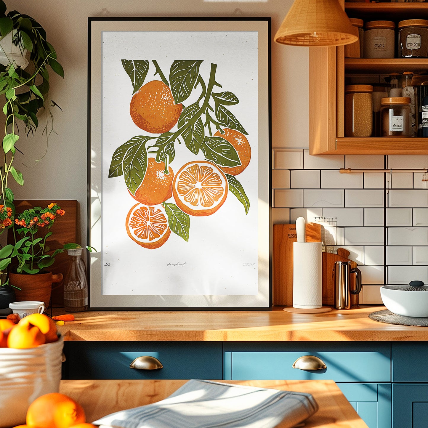 Sage green orange fruits «Sagren Oranges N1» Printable linocut wall art poster, new mom gift, grandmother gift, gift for aunt, hostess gift, host gift, aunt gift, godmother gift, godparent gift, godfather gift, mother in law gift, daughter in law gift, sister in law gift, niece gift from aunt, new grandma gift, mothers day gift from daughter, mothers day gift ideas, gift for best friend female, college graduation gift, gift for best friend female, nurse gift, retirement gift, teacher retirement gift