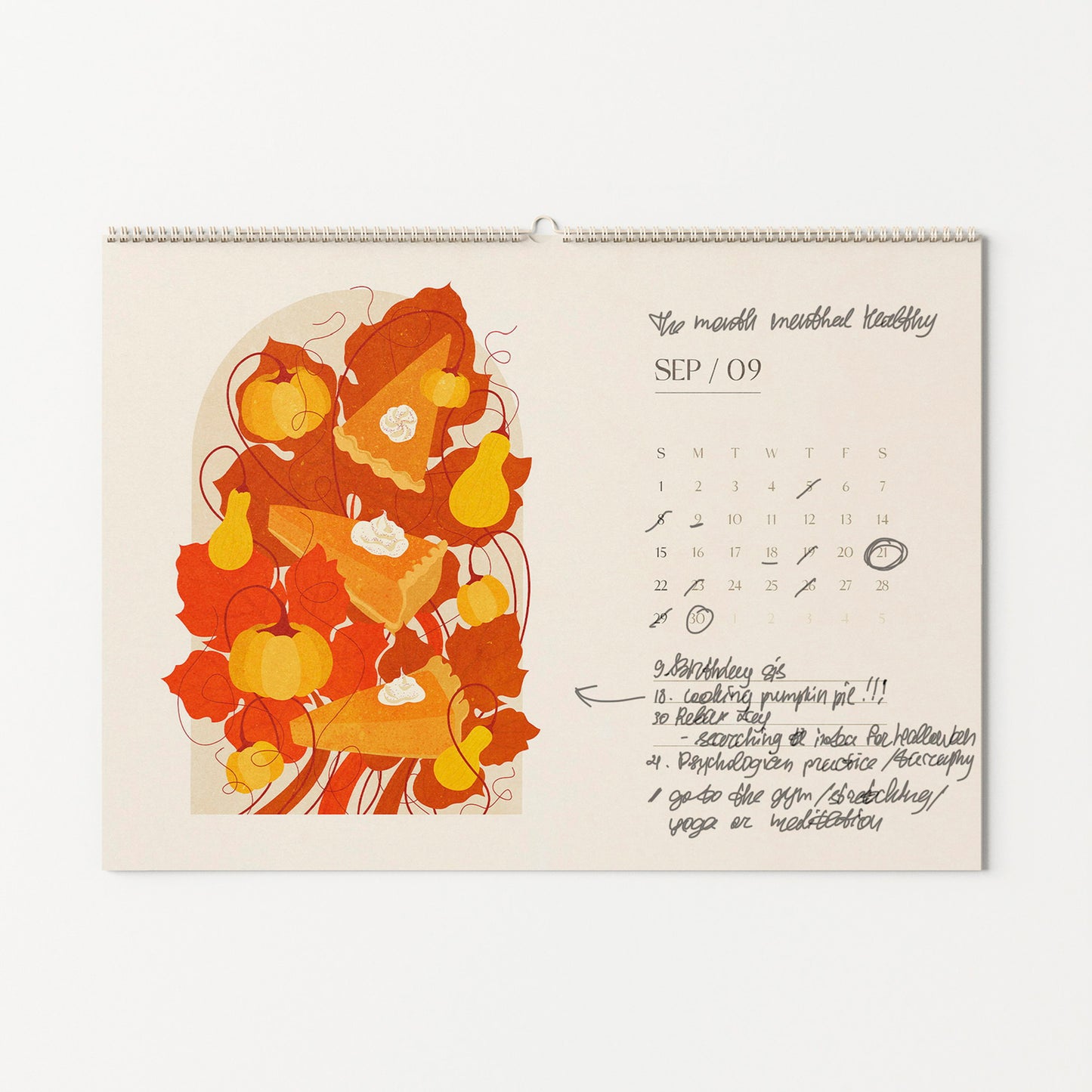 Printable Illustrated monthly calendar 2026 Personalized fast food and drink 17x11 in wall foodie decor pumpkin pie autumn new year gift, christmas present, illustrated calendar, wall calendar 2026, holiday calendar 2026, instant download, digital product, downloadable art, wall hanging, unique wall art, Xmas Gift for Nature Lover, minimalist wall art, large wall art, moody wall art, trendy wall art, aesthetic wall art, Christmas, bedroom wall decor, modern kitchen art