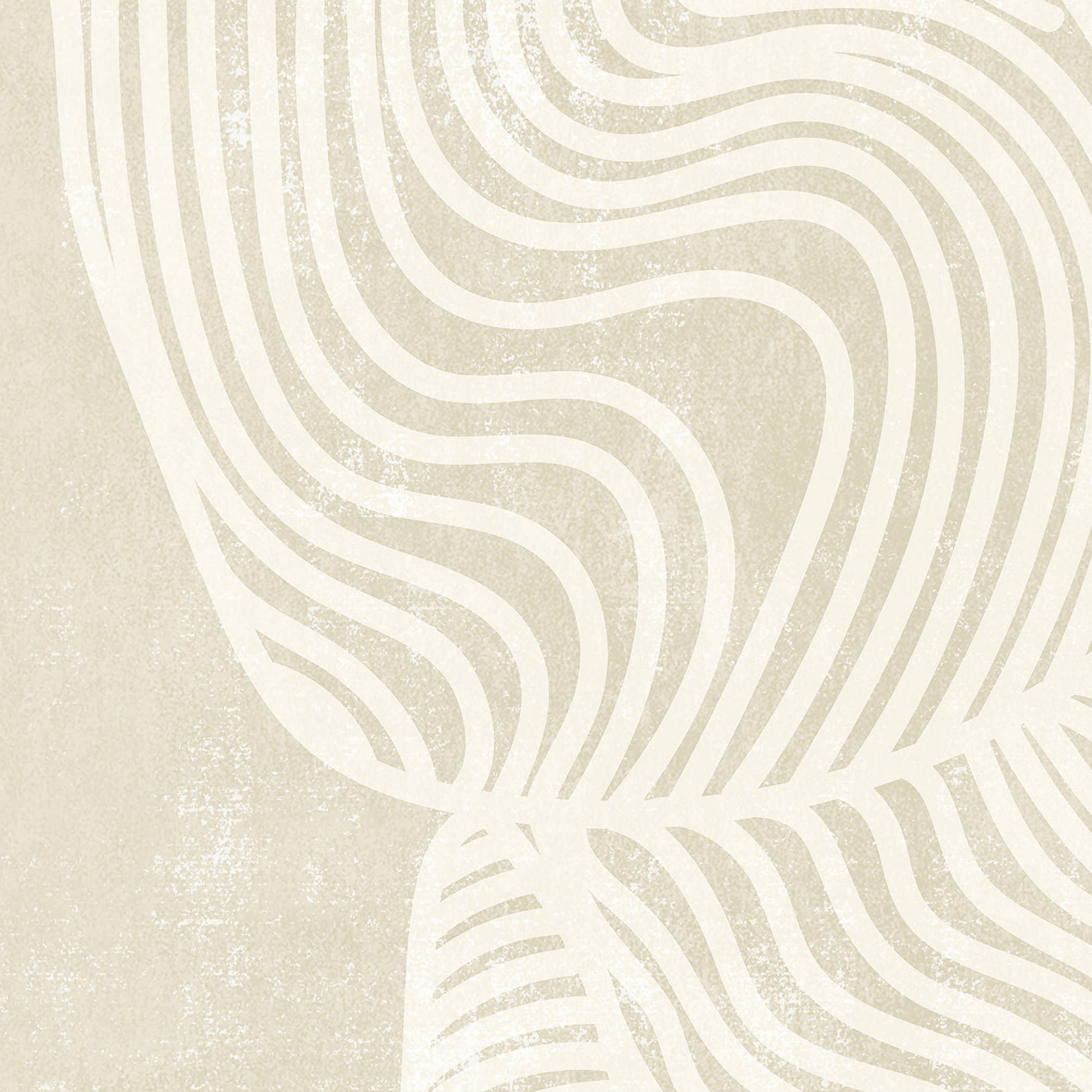 Trendy Cloud Dancer Color year 2026 Abstract Contemporary Line Printable Wall Art Large Japandi Living Decor Modern Aesthetic Digital Poster