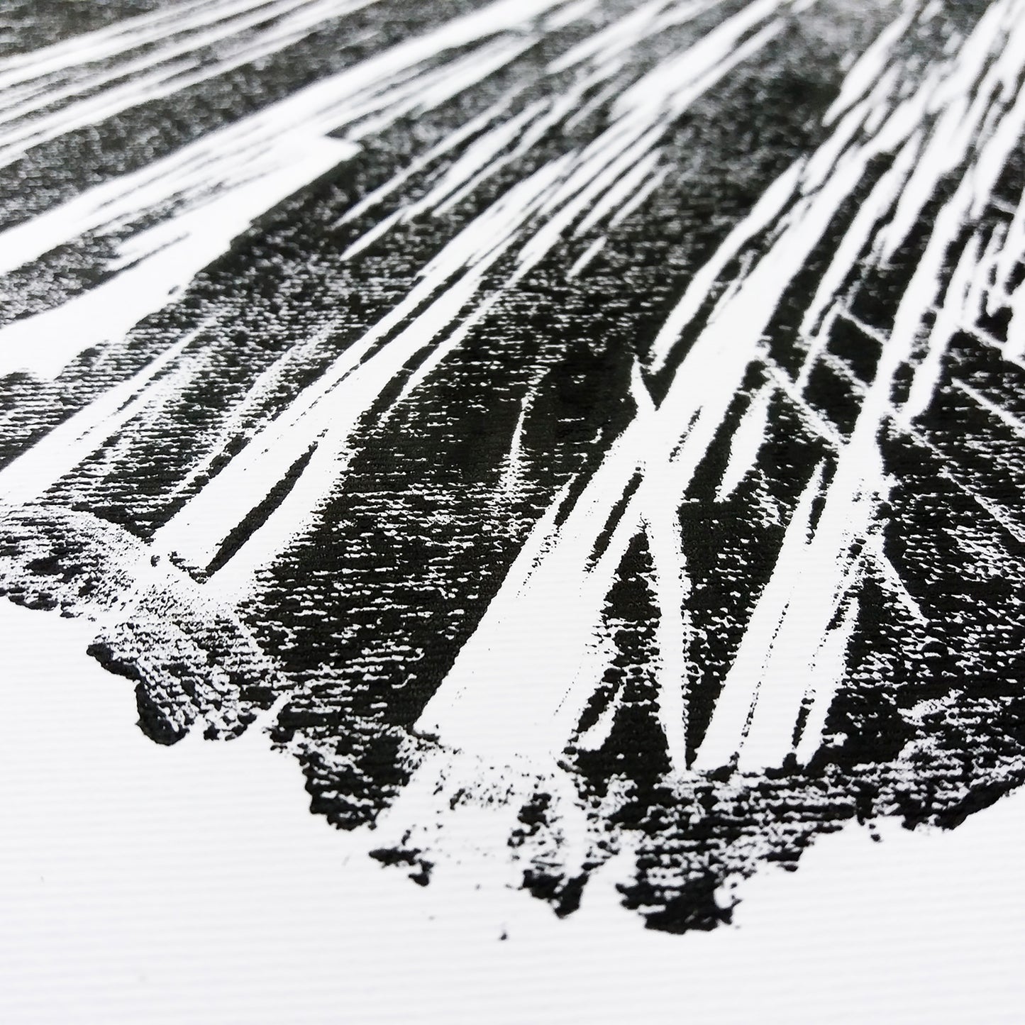 Woodcut Nature Tree Ring Wood Print Original Artwork Relief Circle Wall Art Living Room Rustic Decor Eco Friendly Gift Black Friday Sale