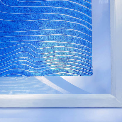 blue water relief flexible plexiglass linocut print original artwork japanese wall art nautical decor mid century modern bathroom lino printmaking abstract 
wall hanging, hand carved, unique trendy, thank you gift boss, teacher appreciation gift, powder room, creative studio wall art, treat yourself, Summer wall art, large wall art, sister in law gift, self gift, rustic artwork, scandinavian artwork, retirement gift, realtor closing gift, primary bedroom, Relief handprint, one of a kind, half bath wall art