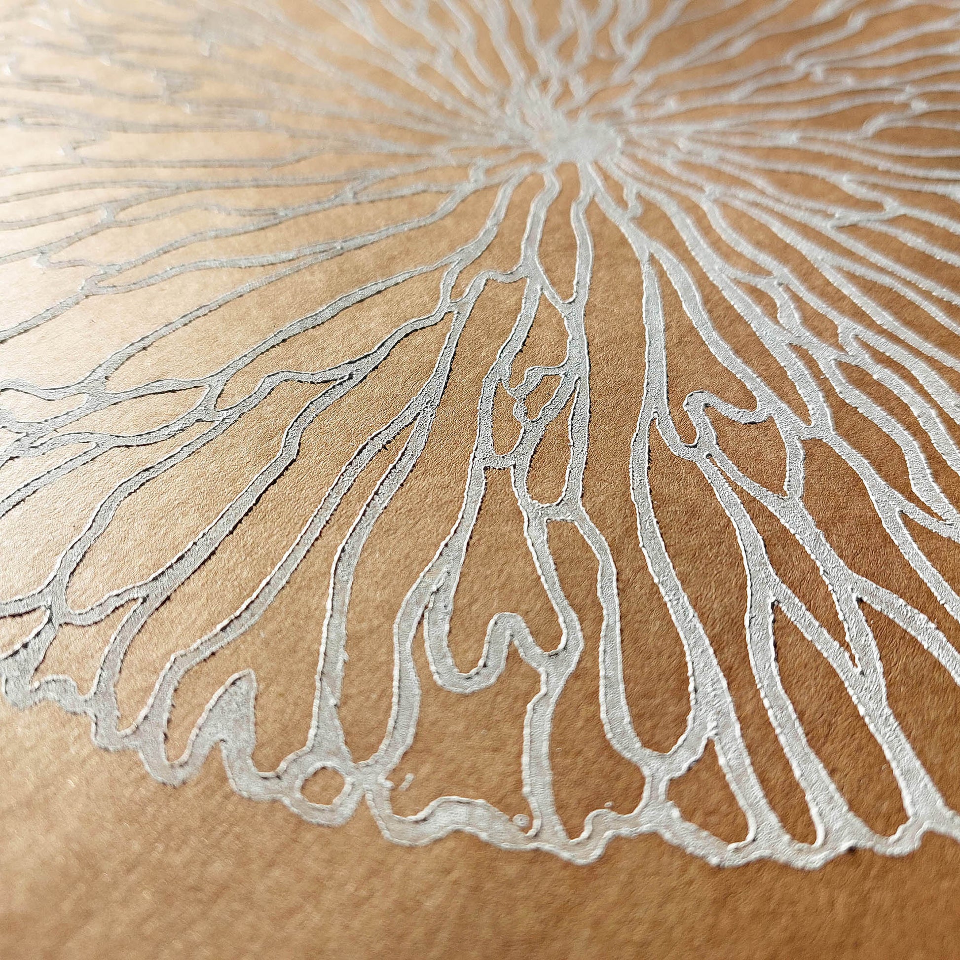 Craft wabi sabi wall decor abstract flower linocut print modern minimalist original artwork warm earth tones living room wall art hallway decor hostess gift christmas gift ideas lino rustic linogravure relief printmaking nature zen meditation mocha mousse color bedroom housewarming contemporary new home handprint unique midimalism eclectic scandinavian aesthetic above bed apartment dorm laundry entryway home office self housewarming heirloom new job girlfriend grandma grandmother mom