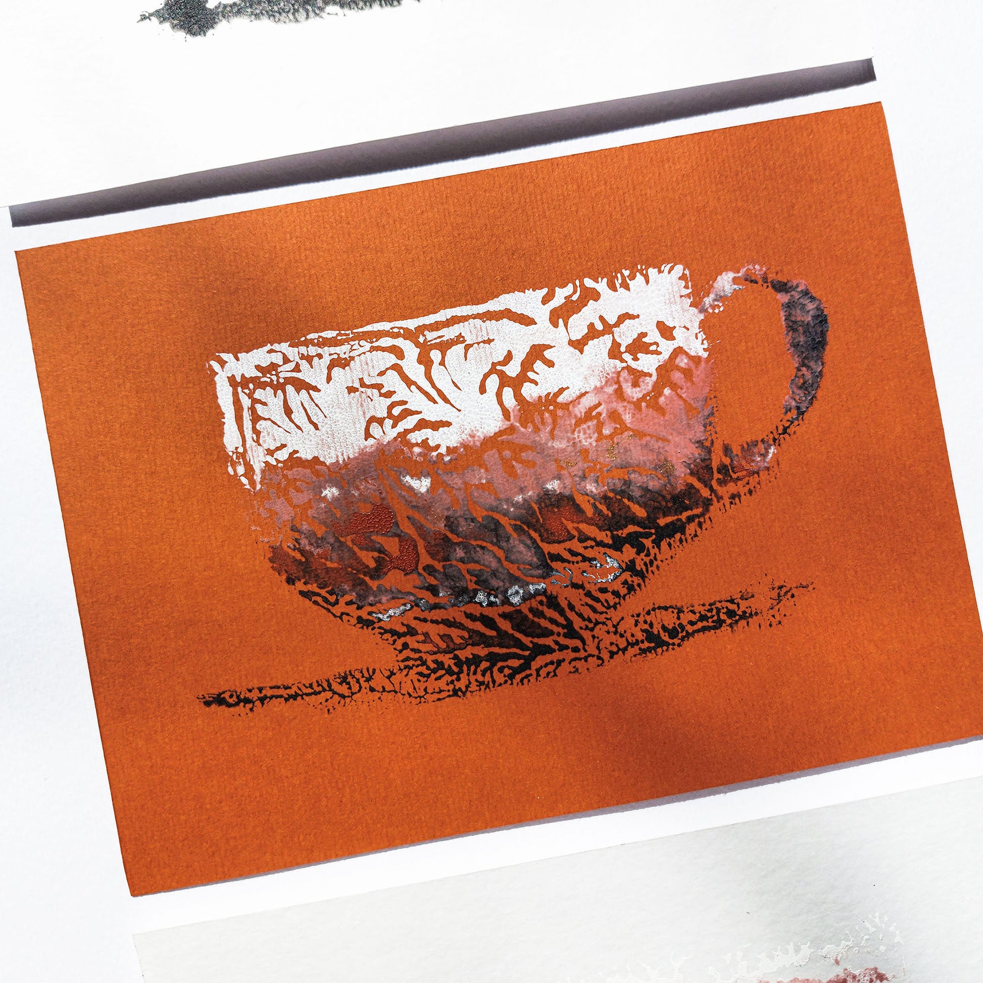 abstract cup of coffee gallery wall set of 3 monotype print modern kitchen dining room decor autumn art hostess self gift fall home office barista one of a kind coffee lover mini hot drink printmaking
long distance gift, living room wall art, Linoleum print, laundry room decor, Housewarming gift, hostess gift, home gift unique, heirloom gift, heilroom wall decor, handmade gift for women, handmade gift for the home, grandmother gift, grandma gift, going away gift for coworker, godparent gift, godmother