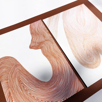 feminist female abstract lines nude human line drawing gallery wall set of 2 minimalist wall art original artwork rustic fall bedroom decor cyber week deal gift for her hand drawn shapes living room home office self autumn xmas present mid century modern one of a kind geometric aesthetic unique large classical ideas eclectic scandinavian trendy kitchen dining room dorm laundry above bed entryway decordried new housewarming girlfriend hostess coworker Thankful Thanksgiving Thank You Christmas