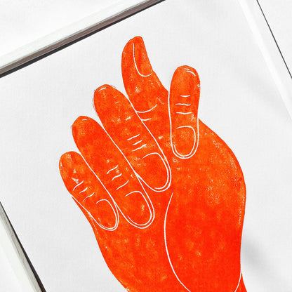 Linocut Print Red Lucky Figa Hand Original Printmaking Artwork Modern Living Room Home Office Wall Art Lino Decor Mindful Christmas Gift lino linogravure
original artwork, one of a kind, office wall decor, nurse gift, niece gift from aunt, new mom gift, new job gift, New home gift, new grandma gift, new apartment housewarming gift, new apartment gift, nature print, eclectic, minimalist Nature original art, nature lover gift, mothers day gift ideas, mothers day gift from daughter, mothers day gift, mother 
