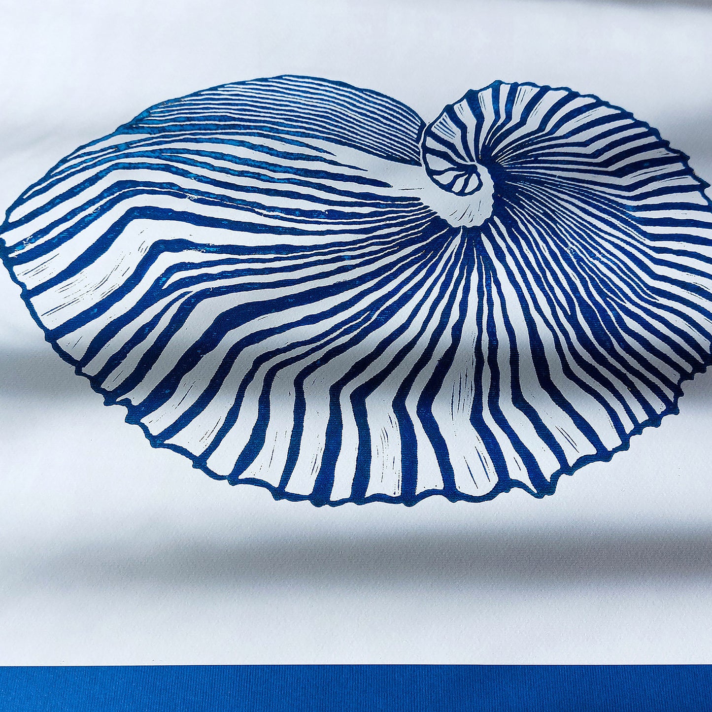 abstract blue sea shell large linocut print maritime living  summer wall art hampton decor bedroom original artwork classical style relief block island luxe lino linogravure Resortcore Tourist-Chic printmaking handprint midimalism, maritime living art, nautical, hampton, coastal
Linoleum print, Linogravure, mudroom, home theater decor, Linocut print, Lino print, dopamine, craft room organization, laundry room decor, kitchen wall art, Entryway illustration print, Housewarming gift, guest bedroom, hostess