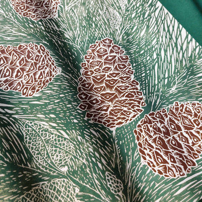 Retro Cottagecore Pine Autumn Green Linocut Print Original Artwork Nature Foraged Pinecones Bedroom Wall Art Decor Christmas Self Gift
long distance gift, laundry room minimalist, Living room wall art, Linoleum print, Linogravure, mudroom, home theater decor, Linocut print, Lino print, dopamine, craft room organization, laundry room decor, kitchen wall art, Entryway illustration print, Housewarming gift, guest bedroom, hostess gift, home gift unique, heirloom gift, handmade gift for women, handmade gift for