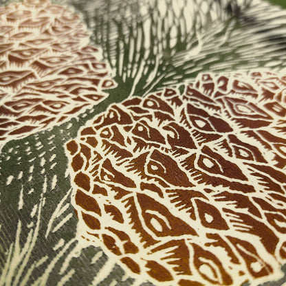 Retro Cottagecore Pine Autumn Sage Green Linocut Print Original Artwork Nature Foraged Pinecones Bedroom Wall Art Decor Christmas Self Gift
teacher appreciation gift, master bedroom, Summer wall art, large wall art, sister in law gift, shelf decor, self gift, rustic artwork, Retro scandinavian artwork, handprint, retirement gift, Relief print, realtor closing gift, Printmaking art, original illustration, hallway wall art, original artwork, one of a kind, office wall decor, family room, nurse gift, niece 