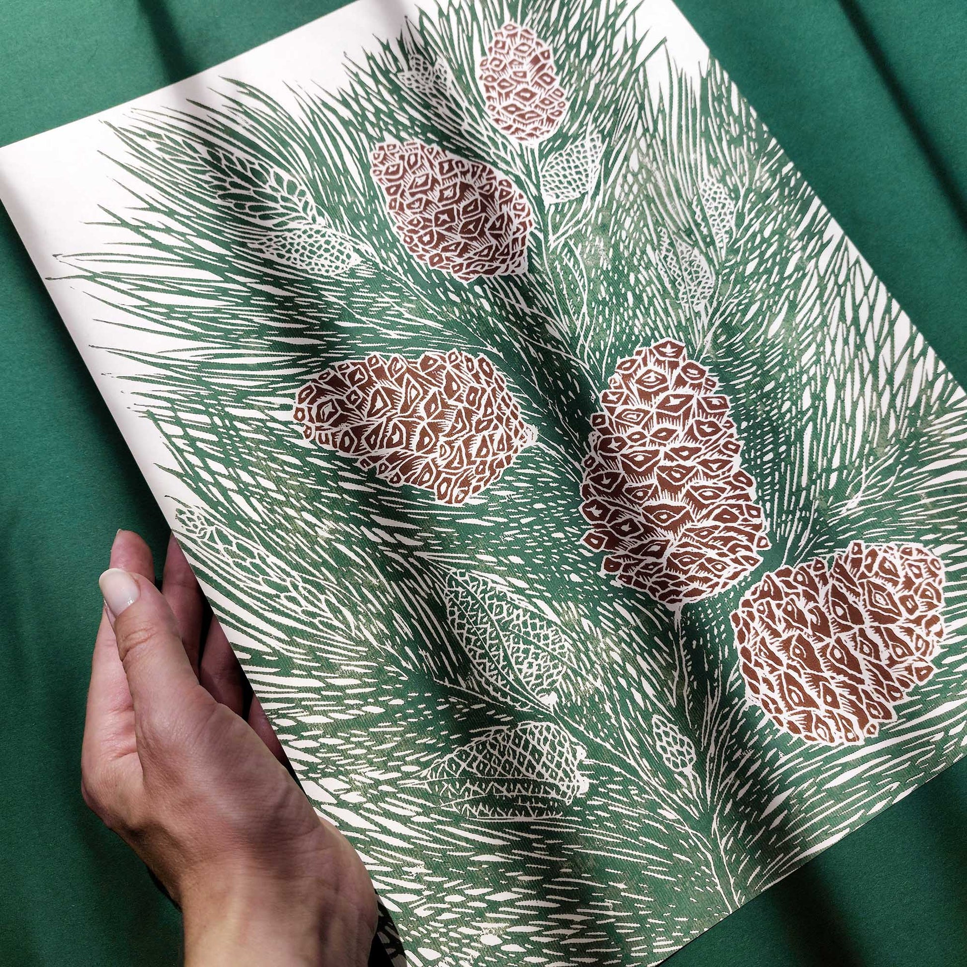 Retro Cottagecore Pine Autumn Sage Green Linocut Print Original Artwork Nature Foraged Pinecones Bedroom Wall Art Decor Christmas Self Gift
mothers day gift from daughter, mothers day gift, mother in law gift, mom birthday gift, Modern kitchen art, long distance gift, laundry room minimalist, Living room wall art, Linoleum print, Linogravure, mudroom, home theater decor, Linocut print, Lino print, dopamine, craft room organization, laundry room decor, kitchen wall art, Entryway illustration print