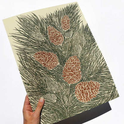 Retro Cottagecore Pine Autumn Sage Green Linocut Print Original Artwork Nature Foraged Pinecones Bedroom Wall Art Decor Christmas Self Gift
Housewarming gift, guest bedroom, hostess gift, home gift unique, heirloom gift, handmade gift for women, handmade gift for the home, grandmother gift, grandma gift, going away gift for coworker, godparent gift, godmother gift, girlfriend gift, gift for the home, gift for best friend female, Farmhouse wall decor, farm decor, easter gift study room, dorm room decor, diy 