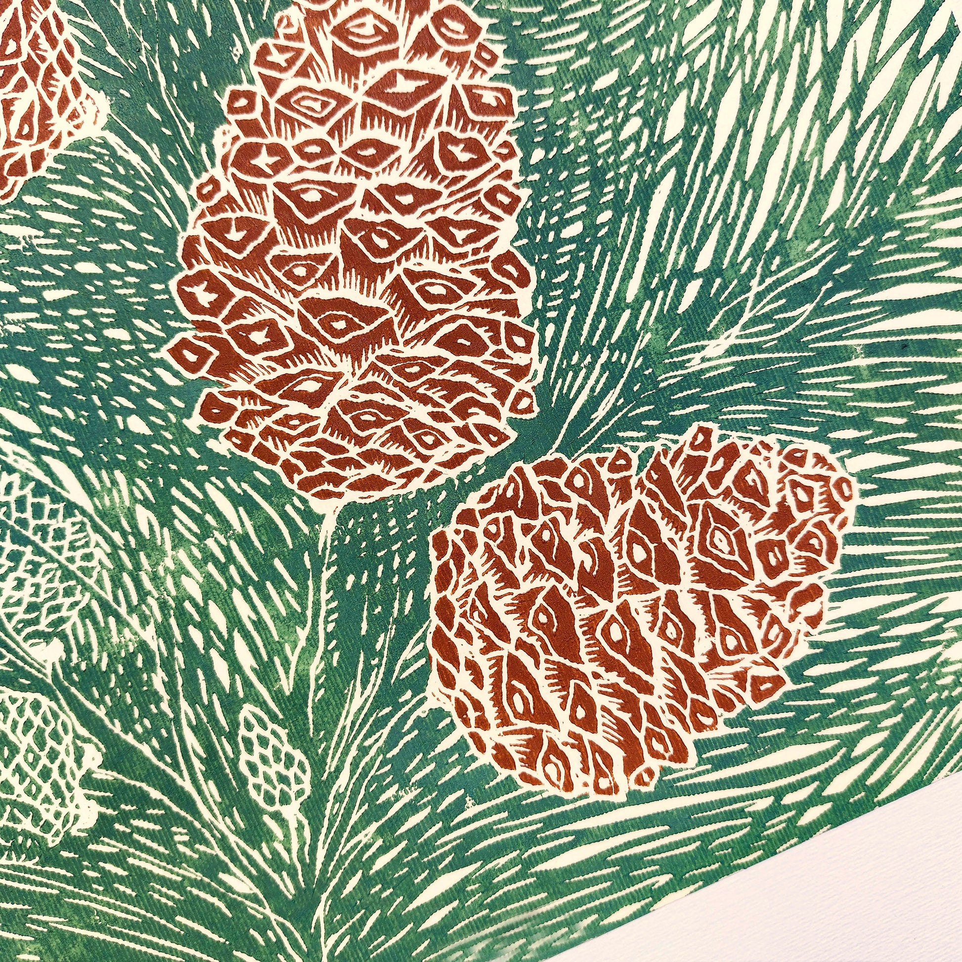 Retro Cottagecore Pine Autumn Green Linocut Print Original Artwork Nature Foraged Pinecones Bedroom Wall Art Decor Christmas Self Gift
hand carved, wall hanging, unique Vintage art, unique wall art, trendy wall art, thank you gift boss, teacher appreciation gift, master bedroom, Summer wall art, large wall art, sister in law gift, shelf decor, self gift, rustic artwork, Retro scandinavian artwork, handprint, retirement gift, Relief print, realtor closing gift, Printmaking art, original illustration, hallway