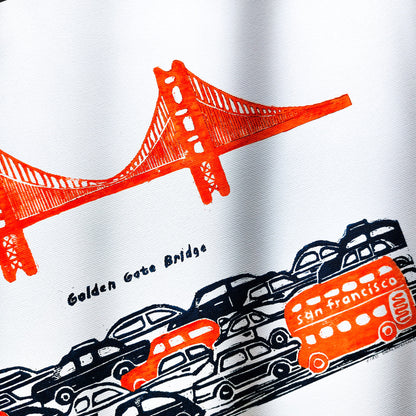 Golden Gate Bridge Linocut Print Cityscape San Francisco Home Office Kids Decor Retro American Original Artwork Wall Art Travel Lover Gift
craft room organization, laundry room decor, kitchen wall art, Entryway illustration print, Housewarming gift, guest bedroom, hostess gift, home gift unique, heirloom gift, handmade gift for women, handmade gift for the home, grandmother gift, grandma gift, going away gift for coworker, godparent gift, godmother gift, girlfriend gift, gift for the home, gift for best 