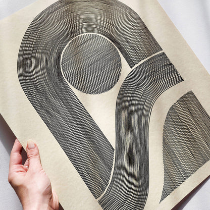 Beige black mid century modern sage green color original artwork line drawing abstract arch minimal contemporary primary bedroom home office decor gift for dad husband present man cave garage staircase wall art one of a kind 
handmade gift for women, handmade gift for the home, grandmother gift, grandma gift, going away gift for coworker, godparent gift, godmother gift, girlfriend gift, gift for the home, gift for best friend female, Farmhouse wall decor, farm decor, easter gift, dorm room decor, diy gift