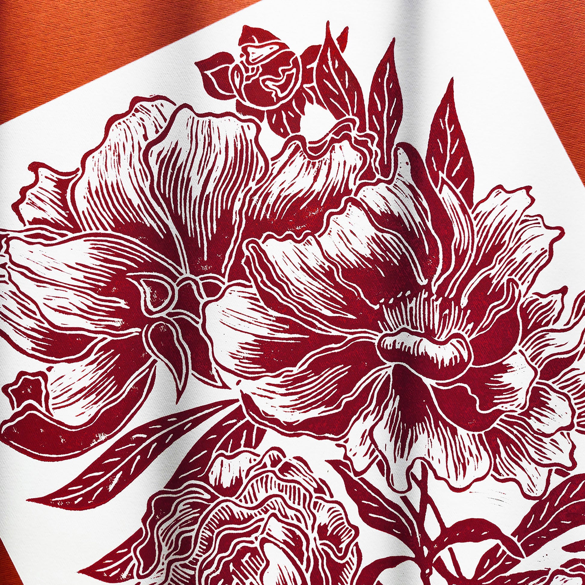 Burgundy peony flowers Linocut print Peonies wall art decor Linogravure, Lino print new grandma gift, housewarming gift, new apartment gift, nature print, nature lover gift, mothers day gift ideas, mothers day gift from daughter, mothers day gift, mother in law gift, mom birthday gift, Modern kitchen art, long distance gift, living room wall art, Linoleum print, laundry room decor,&nbsp; Housewarming gift, hostess gift, home gift unique, heirloom gift, heilroom wall decor, handmade gift for women, handmade 