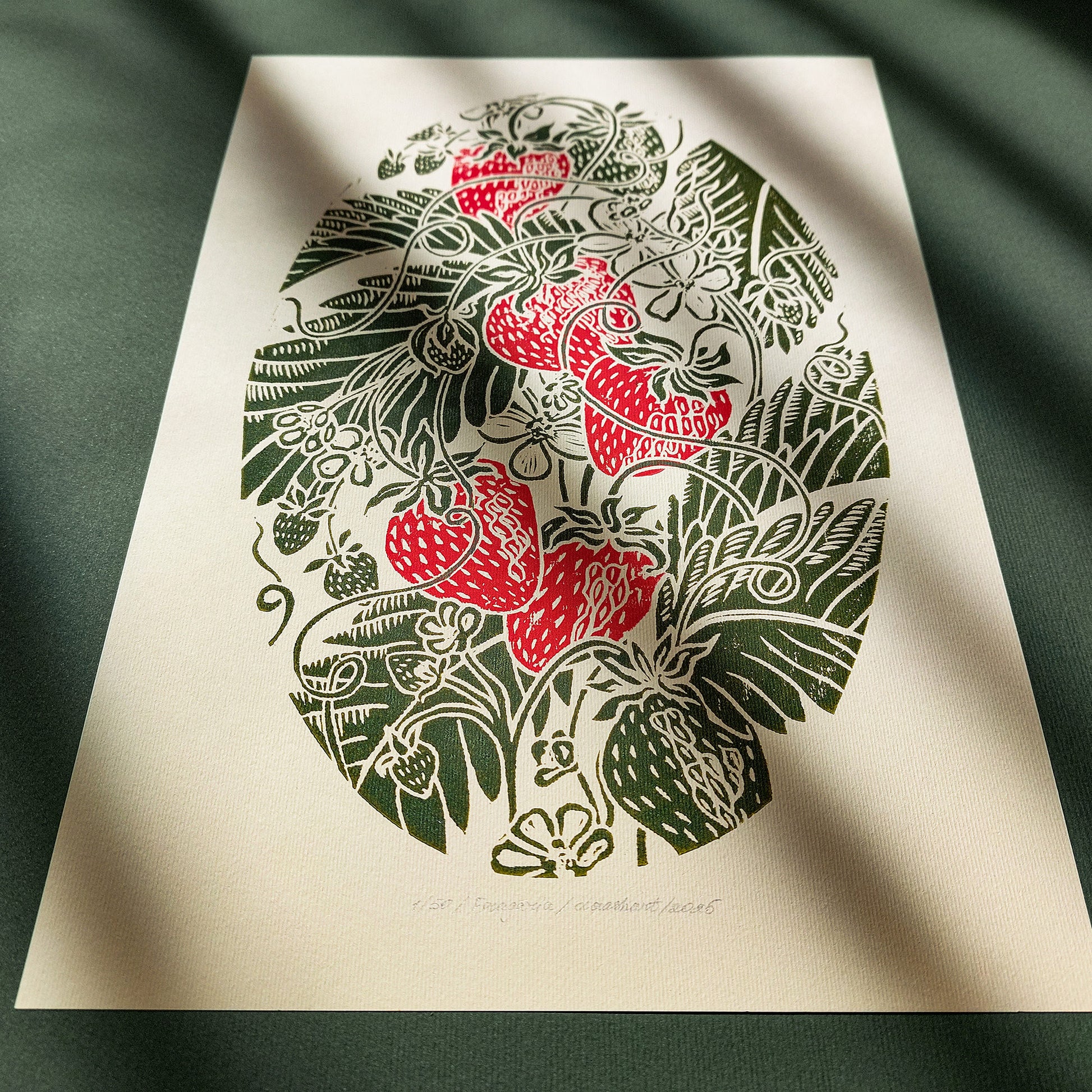 Vintage Strawberries Linocut Print Kitchen Wall Decor Botanical Original Artwork Berries Fruits Dining Room Art Farmhouse Thank You Gift
scandinavian, laundry, workspace, european countryside, easter gift, engraving style, dorm room decor, country cottage, diy gift, Dining Room Decor, foyer wall art, Dining room art, daughter in law gift, folk inspired, cottagecore wall art, cottage core, citrus wall art prints, Botanical wall art, Botanical print, bookshelf decor, Block print, Beige color, Bedroom wall art
