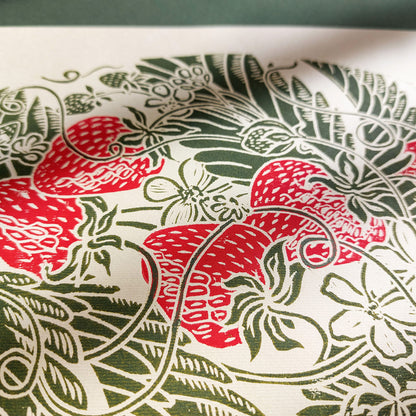 Vintage Strawberries Linocut Print Kitchen Wall Decor Botanical Original Artwork Berries Fruits Dining Room Art Farmhouse Thank You Gift
girlfriend gift, gift for the home, gift for best friend female, Fruit wall art, artist studio, foraged wall art, half bath wall art, gallery wall hallway, Floral wall art, traditional printmaking, Farmhouse wall decor, antique botanical print, Farmhouse wall art, staircase, bedside wall decor, farm kitchen wall art, farm decor, scandinavian, laundry, workspace, european 
