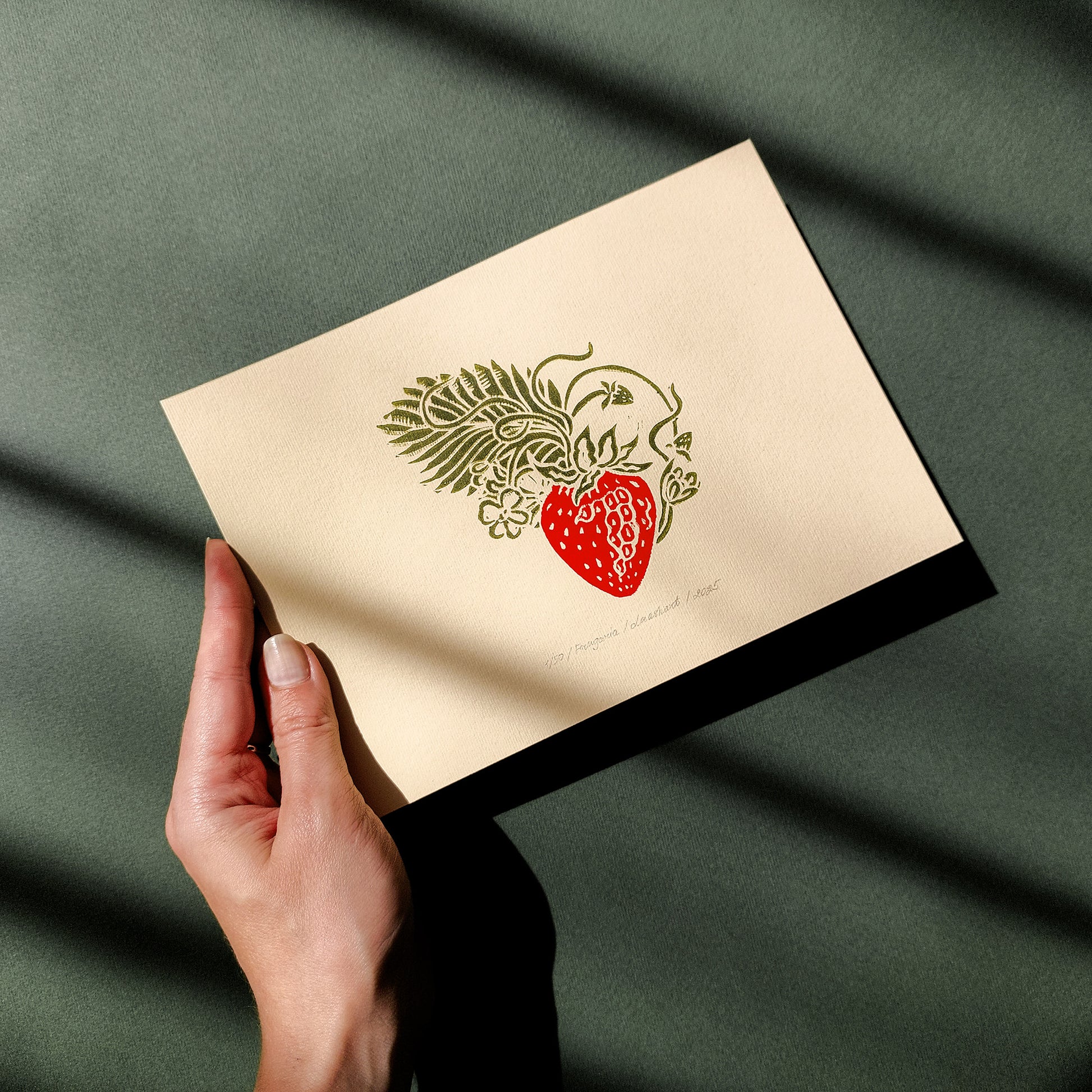 Vintage Strawberry Linocut Print Kitchen Wall Decor Botanical Original Artwork Cottagecore Lino Dining Room Art Farmhouse Gift Linogravure
original artwork, green art, one of a kind, office wall decor, nurse gift, niece gift from aunt, new mom gift, new job gift, Engraving, glamoratti wall art, New home gift, new grandma gift, new apartment, plant anatomy, housewarming gift, new apartment gift, nature wall ar, eat in kitchen, nature print, Nature original art, literary wall art, nature lover gift, mothers 