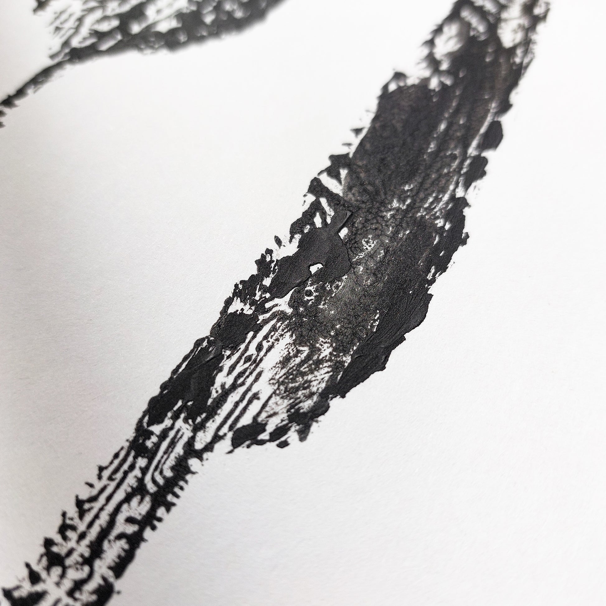 abstract spoon fork knife cutlery rustic fall wall art modern kitchen monotype relief print gallery wall set of 3 original artworks hostess gift cyber monday sale one of a kind Black Friday Sale Cyber Week Deal discounted sale
