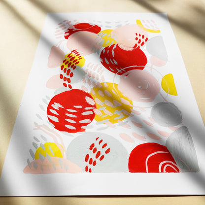 Pink yellow red gray affordable fine art modern abstract color therapy gouache painting kids room hallway wall home office one of a kind discounted sale positive energy
home gift unique, heirloom gift, handmade gift for women, handmade gift for the home, grandmother gift, grandma gift, going away gift for coworker, godparent gift, godmother gift, girlfriend gift, gift for the home, gift for best friend female, Farmhouse wall decor, farm decor, easter gift, dorm room decor, diy gift, Dining Room Decor