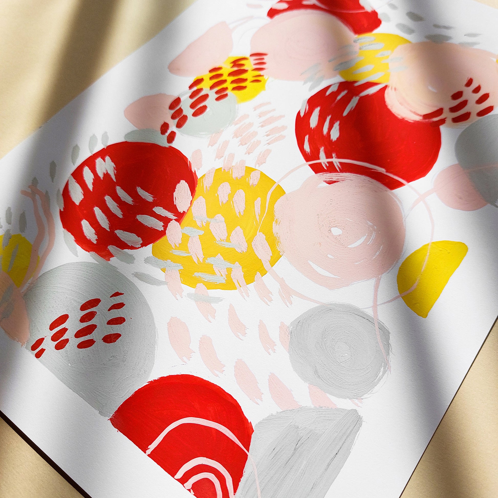 Pink yellow red gray affordable fine art modern abstract color therapy gouache painting kids room hallway wall home office one of a kind discounted sale positive energy
mothers day gift, mother in law gift, mom birthday gift, Modern kitchen art, long distance gift, living room wall art minimalist, Living room wall art, Linoleum print, Linogravure, Linocut print, Lino print, dopamine, laundry room decor, kitchen wall art, illustration print, Housewarming gift, hostess gift, home gift unique, heirloom gift