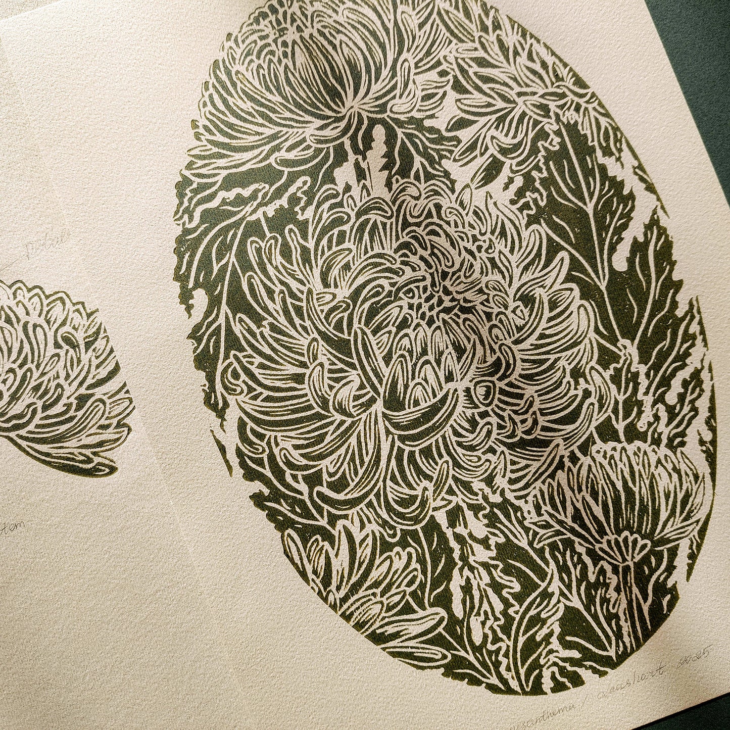 Vintage Anatomy Chrysanthemum Flowers Linocut Print Gallery Wall Set of 2 Cottagecore Floral Original Artwork Kitchen Art Decor Mother 
grandma gift going away gift for coworker godparent gift godmother gift girlfriend gift gift for the home gift for best friend female foraged wall art Floral wall art Farmhouse wall decor farm kitchen wall art entryway wall art dorm room decor diy gift Dining Room Decor daughter in law gift cottagecore wall art cottage core Botanical &nbsp;bookshelf decor Block print Beige 