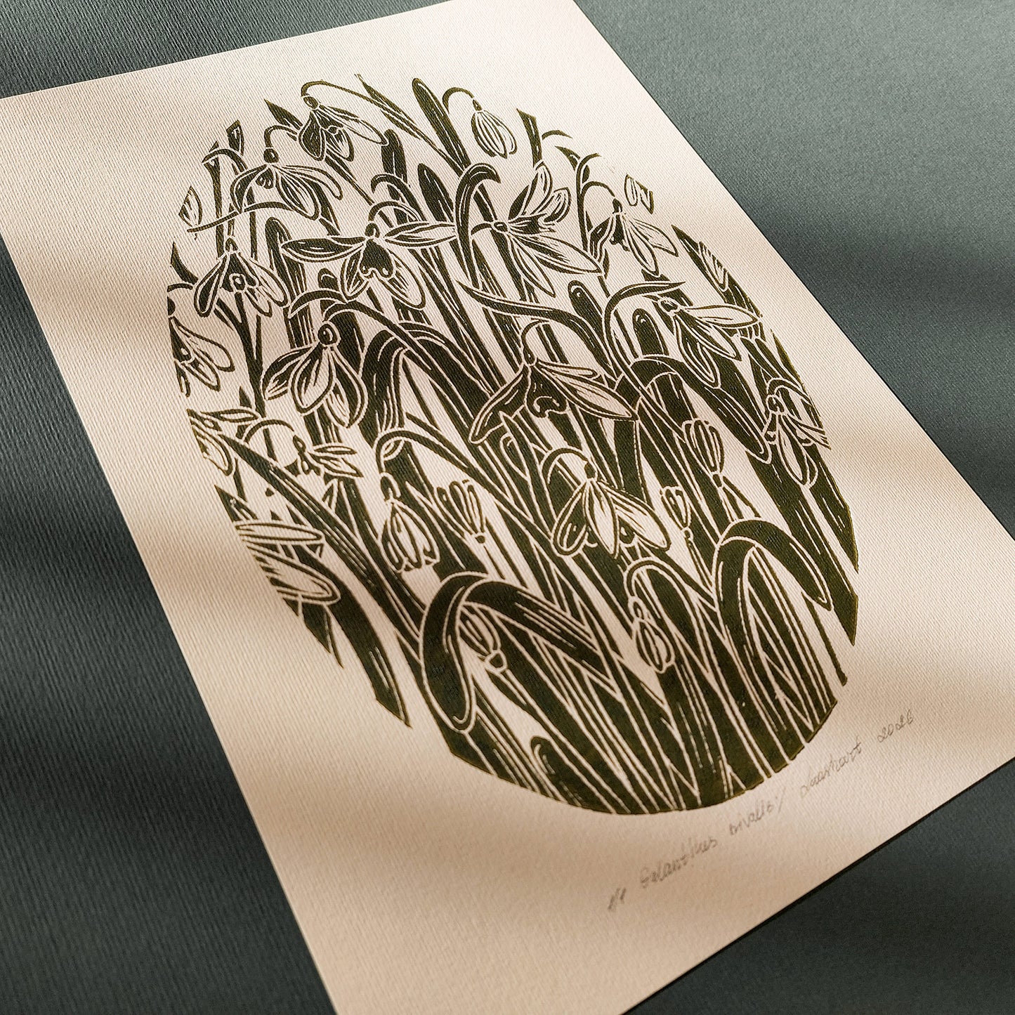 Vintage Snowdrops Flowers Linocut Print Floral Winter Original Artwork Decor Farm Primary Bedroom European Countryside Wall Art Mother Gift new apartment moody, quiet luxury, soft neutral, slow living, romantic vintage wall art, EUROPEAN SOUL, french countryside, scandinavian, nordic nature, housewarming gift new apartment gift nature print nature lover gift mothers day gift ideas mothers day gift from daughter workspace wall decor, mothers day gift forestcore wall art, woodland botanical print, herbalism