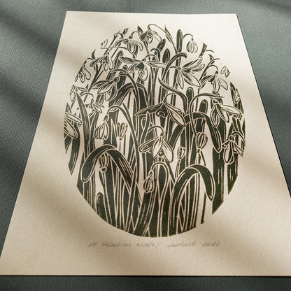 Vintage Snowdrops Flowers Linocut Print Floral Winter Original Artwork Decor Farm Primary Bedroom European Countryside Wall Art Mother Gift
Housewarming gift hostess gift home gift unique heirloom gift heilroom wall decor handmade gift for women coffee corner decor, guest bathroom wall decor, handmade bedroom focal point art, gift for the home grandmother gift grandma gift going away gift for coworker godparent gift godmother gift girlfriend gift etching style illustration, hand printed